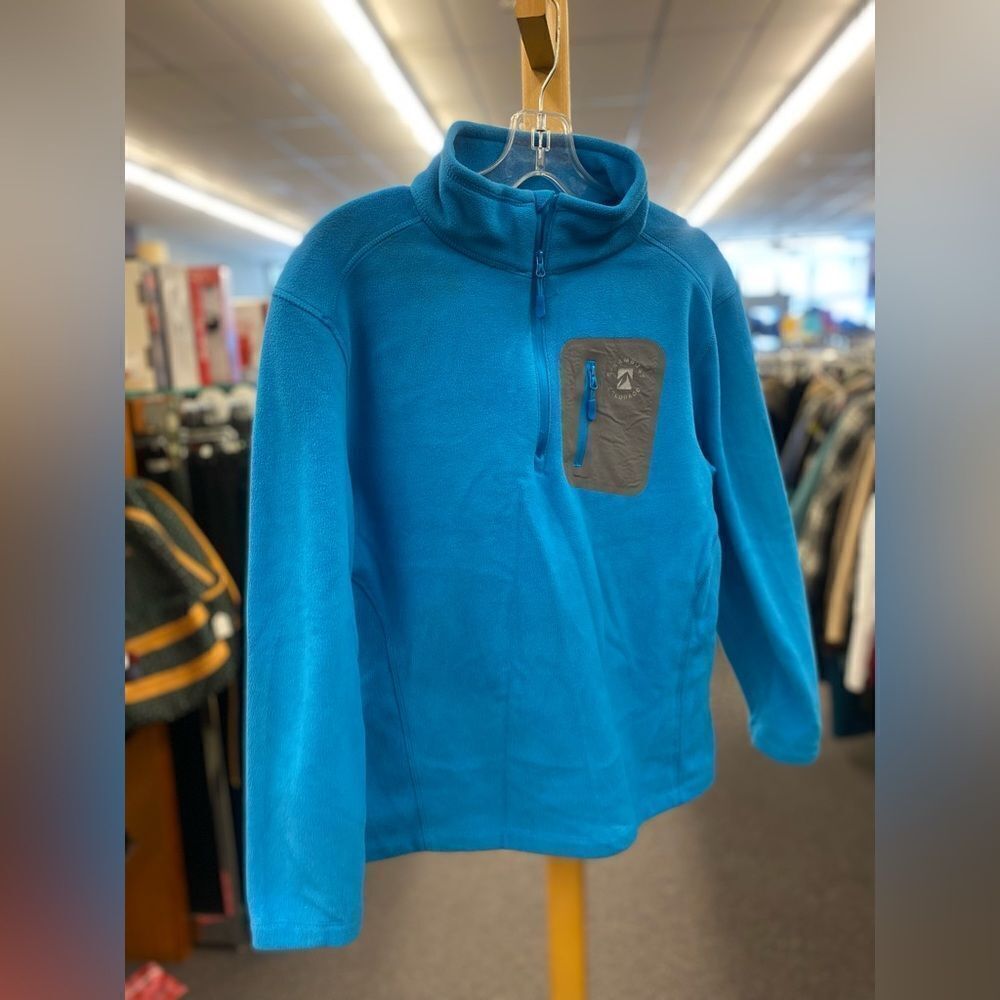 🛍️ Outfitter Boys Lg Blue Fleece Pull Over